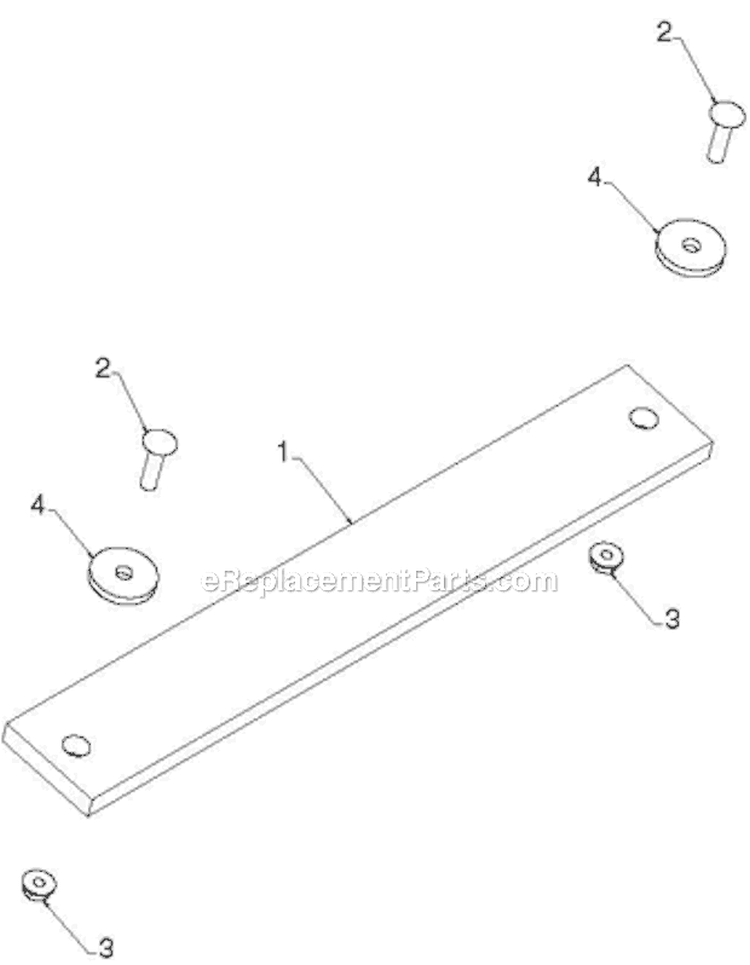 Auger Housing Impeller Diagram and Parts List for 14527E 96193007504 - 2012-08 Husqvarna Snow Blower