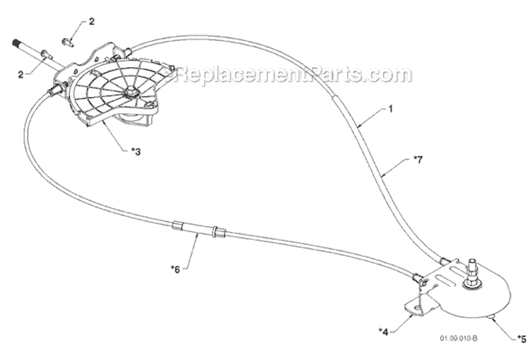 Decals Diagram and Parts List for 14527E 96193008300 -2011-08 Husqvarna Snow Blower