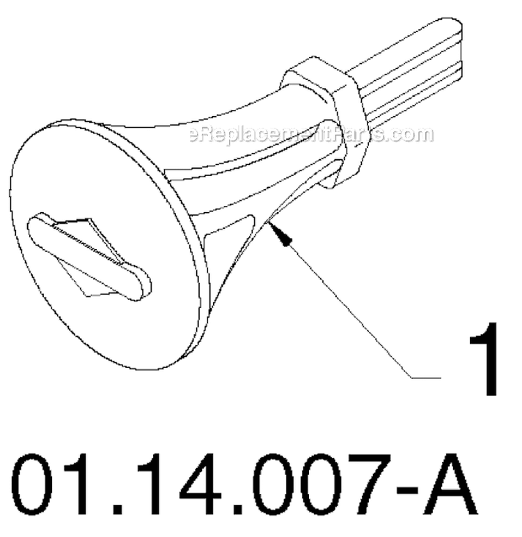 Page F Diagram and Parts List for 14527E 96193008300 -2011-08 Husqvarna Snow Blower
