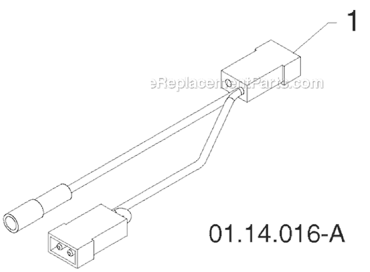 Page H Diagram and Parts List for 14527E 96193008300 -2011-08 Husqvarna Snow Blower