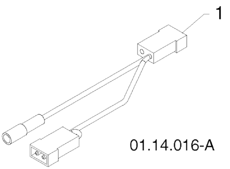 Auger Housing And Impeller Diagram and Parts List for 14527E 96193008300 -2011-08 Husqvarna Snow Blower