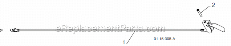Page M Diagram and Parts List for 15530SB-LS 96193003803 Husqvarna Snow Blower