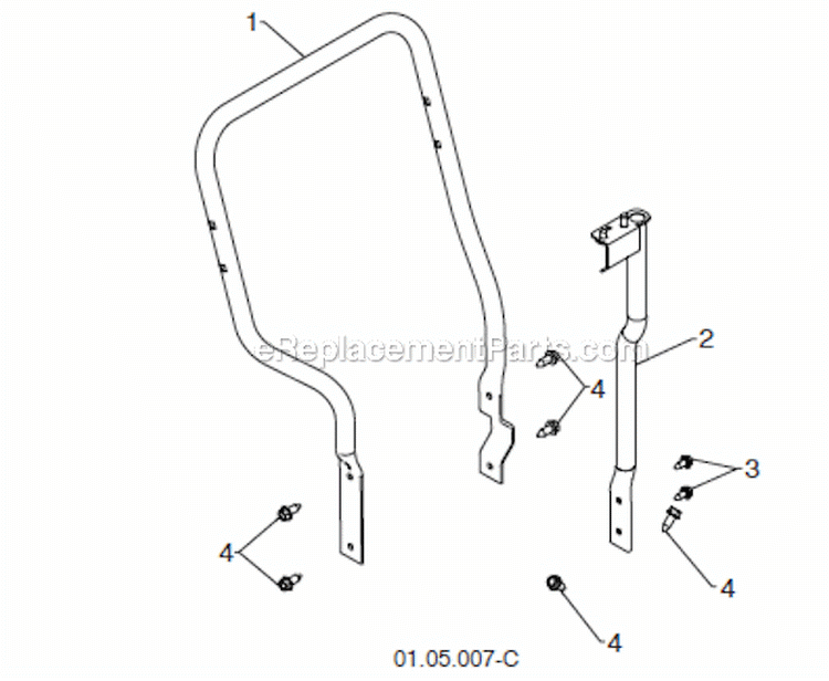 Page N Diagram and Parts List for 15530SB-LS 96193003803 Husqvarna Snow Blower