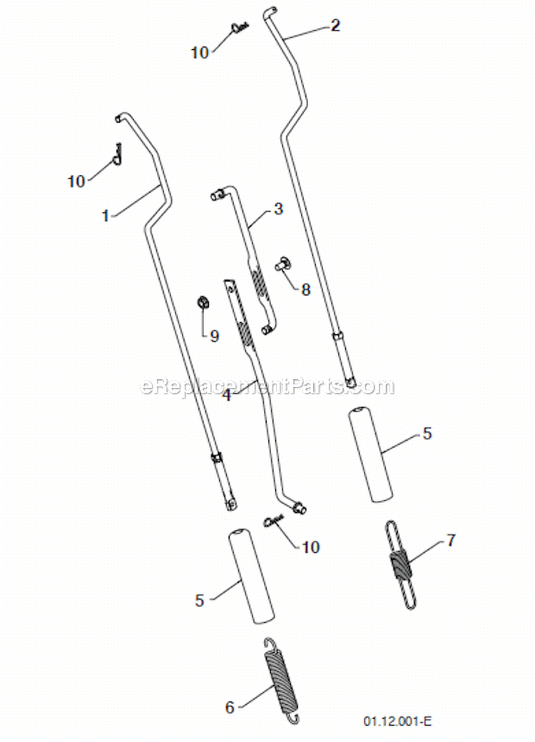 Page O Diagram and Parts List for 15530SB-LS 96193003803 Husqvarna Snow Blower