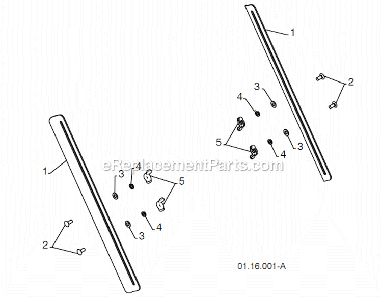 Page F Diagram and Parts List for 15530SB-LS 96193003803 Husqvarna Snow Blower