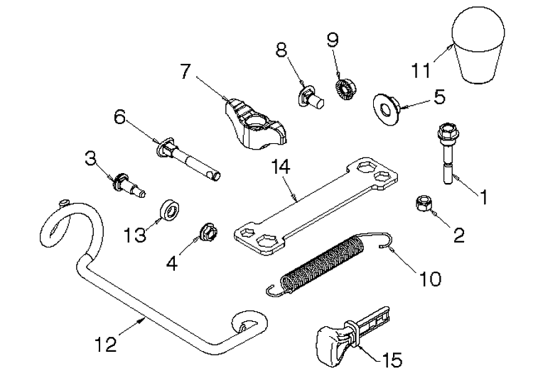Accessories Diagram and Parts List for ST330  Husqvarna Snow Blower