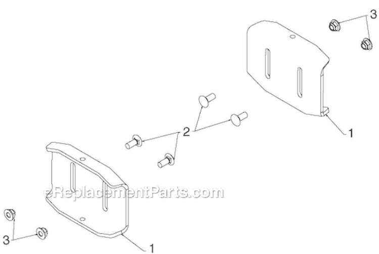 Auger Housing Impeller Diagram and Parts List for 1650EXL 96193008702 - 2012-08 Husqvarna Snow Blower