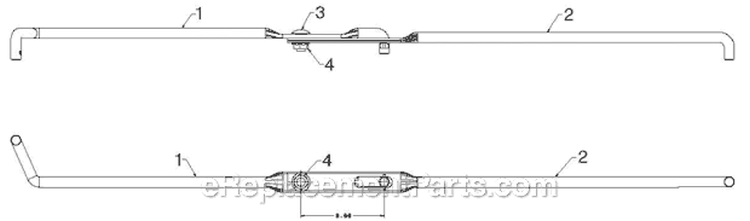 Accessories Diagram and Parts List for 16527EXLT 96193008500 - 2011-08 Husqvarna Snow Blower