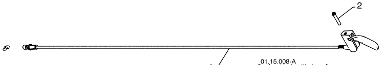 Handles-B 2 Diagram and Parts List for 15530SBLS (96193003801)(2009-06) Husqvarna Snow Blower