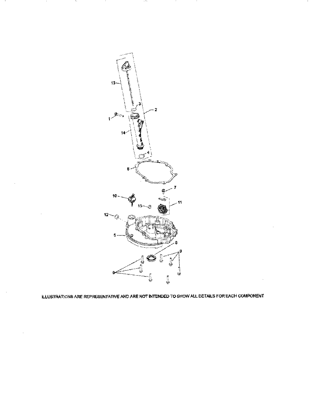 Lubrication Diagram and Parts List for HU675AWD-96145001500  Husqvarna Lawn Mower