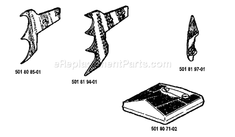 Page I Diagram and Parts List for 181 1985-06 Husqvarna Chainsaw
