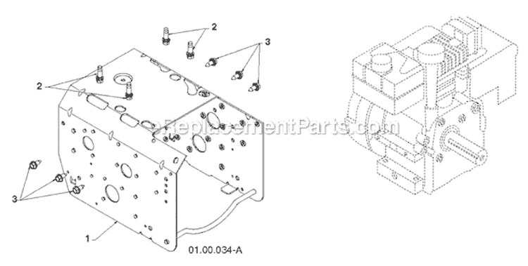 Page C Diagram and Parts List for 1830EXLT 96193007800 -2011-07 Husqvarna Snow Blower
