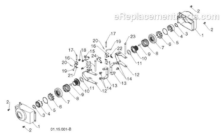 Page AG Diagram and Parts List for 1830EXLT 96193007800 -2011-07 Husqvarna Snow Blower