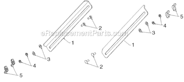 Auger Housing Impeller Diagram and Parts List for 1830EXLT 96193007801 - 2012-07 Husqvarna Snow Blower