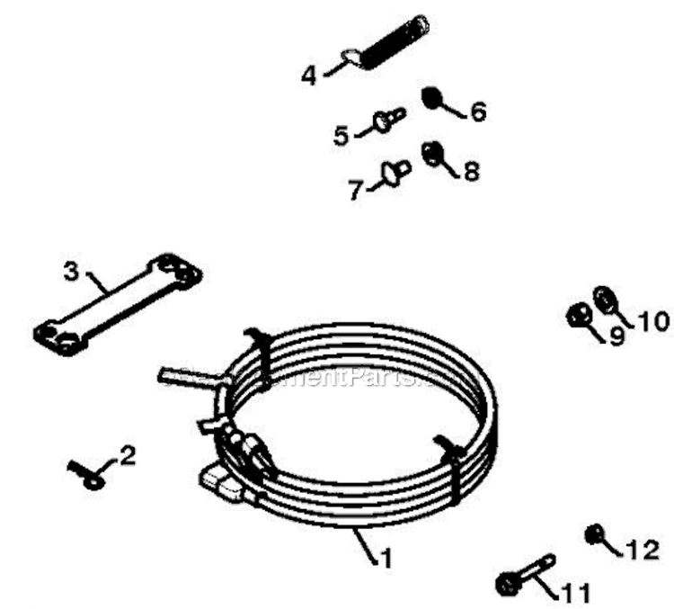 Accessories Diagram and Parts List for 1830EXLT 96193007802 - 2012-06 Husqvarna Snow Blower