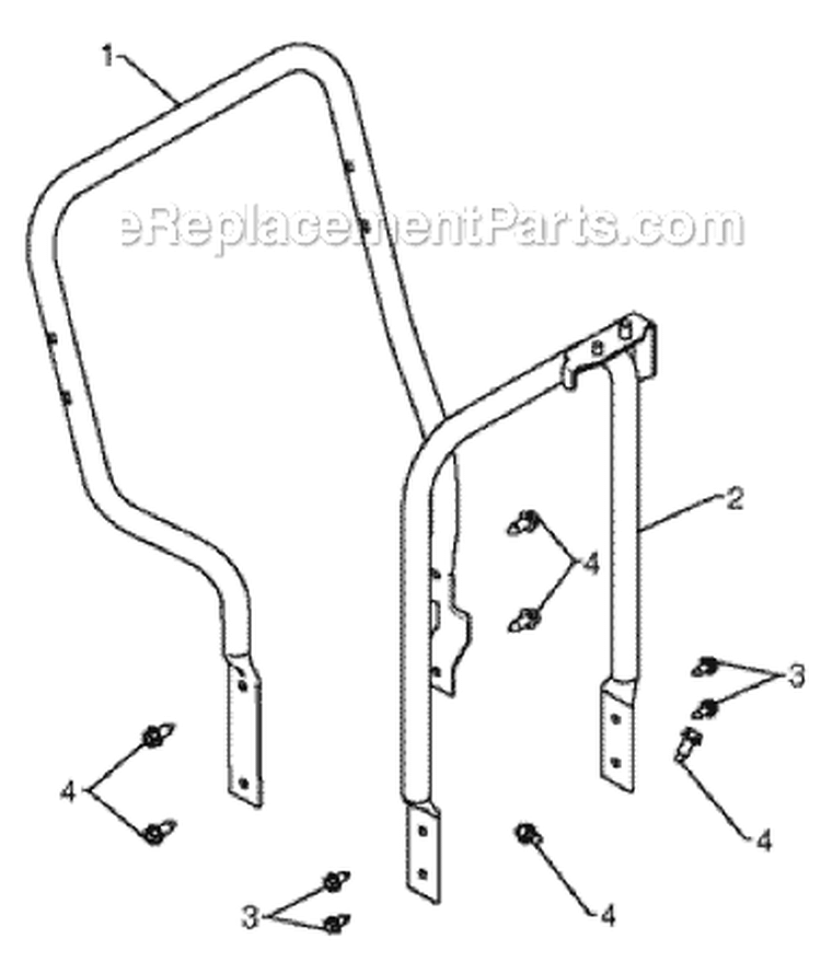 Page V Diagram and Parts List for 1830HV 96193005400 -2010-05 Husqvarna Snow Blower