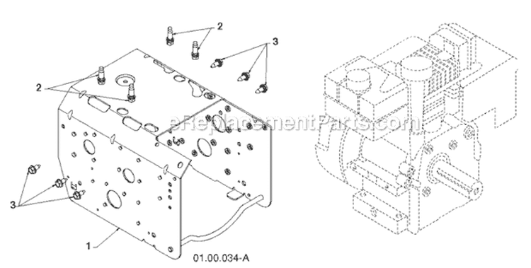 Page D Diagram and Parts List for 1830HV 96193007300 -2011-06 Husqvarna Snow Blower