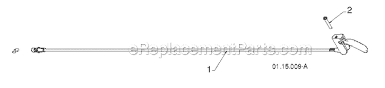 Page O Diagram and Parts List for 1830HV 96193007301 -2011-07 Husqvarna Snow Blower