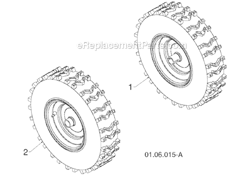Page Z Diagram and Parts List for 1830HV 96193007301 -2011-07 Husqvarna Snow Blower