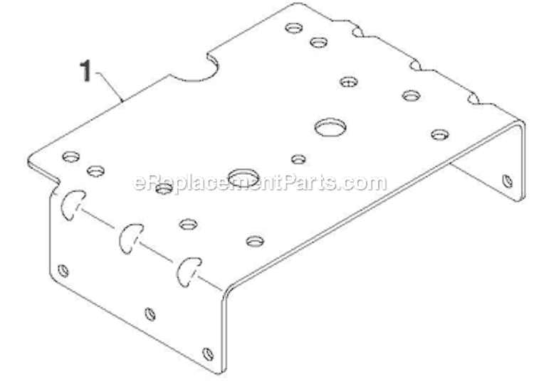 Chassis Engine Pulleys Diagram and Parts List for 1830HV 96193007303 - 2012-06 Husqvarna Snow Blower