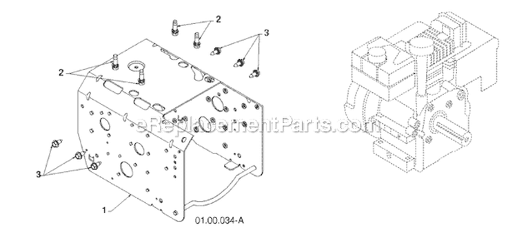Page D Diagram and Parts List for 1830HV 96193008100 -2011-07 Husqvarna Snow Blower