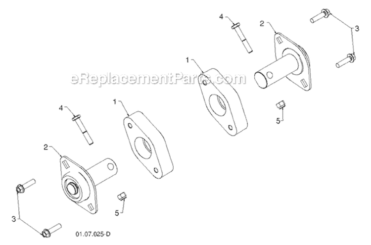 Page I Diagram and Parts List for 1830HV 96193008100 -2011-07 Husqvarna Snow Blower