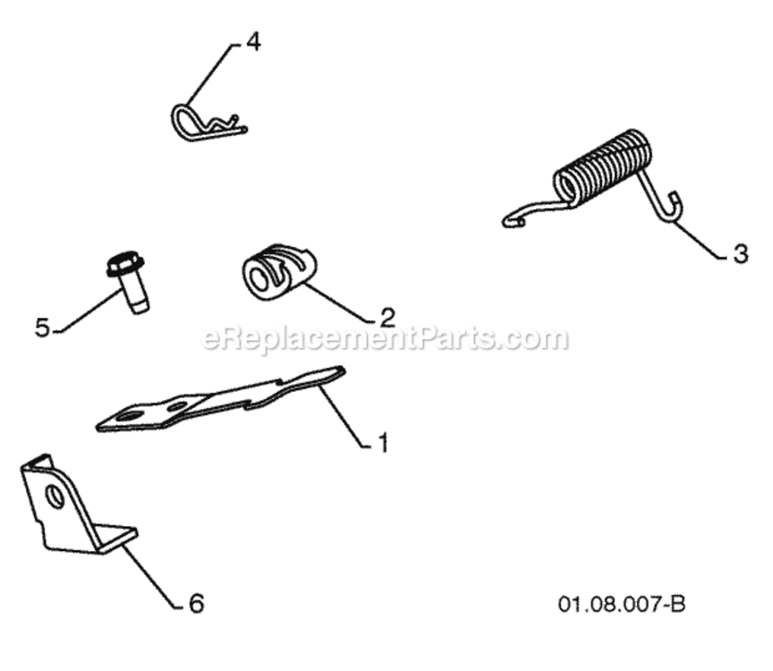 Page R Diagram and Parts List for 1830SB 2010-04 Husqvarna Snow Blower