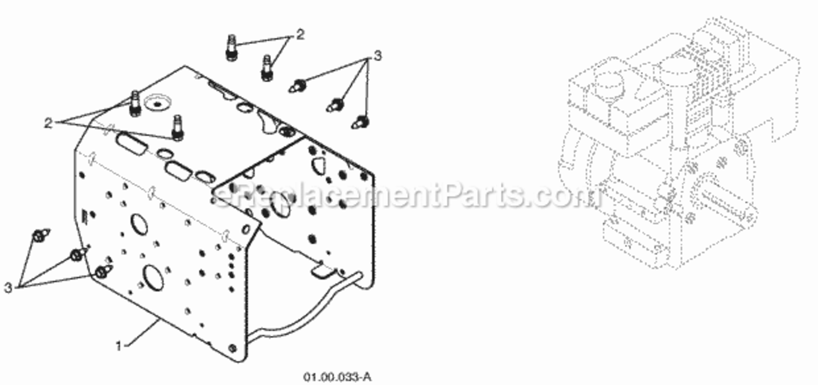 Chassis__Engine__Pulleys Diagram and Parts List for 1830SB 2010-04 Husqvarna Snow Blower