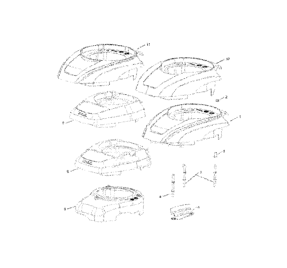 Blower housing Diagram and Parts List for L321AHE-96794990100  Husqvarna Lawn Mower