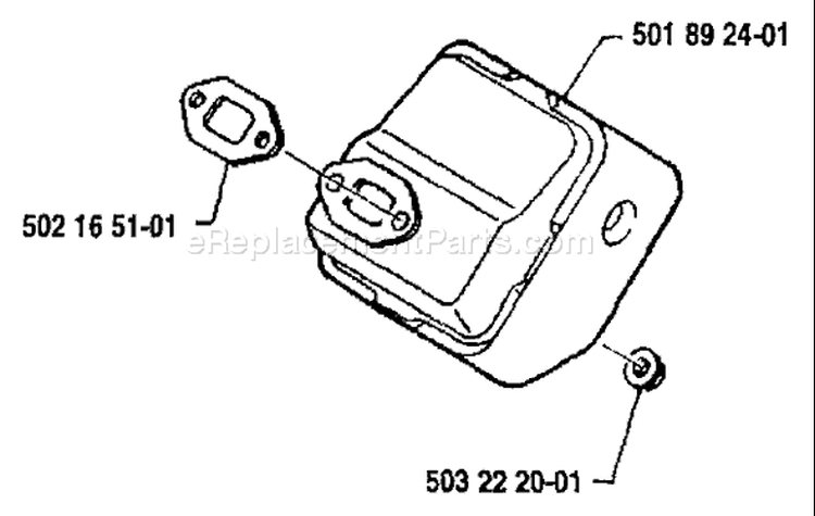 Page L Diagram and Parts List for 18RL 18 RL 1988-05 Husqvarna Trimmer