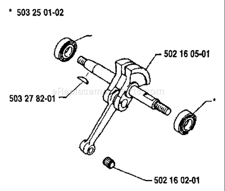 Page G Diagram and Parts List for 18RL 18 RL 1988-05 Husqvarna Trimmer