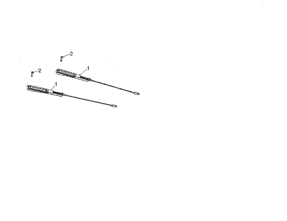 Handle grip Diagram and Parts List for ST224-96193009602  Husqvarna Snow Blower