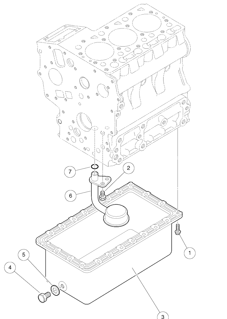 Oil Pan Diagram and Parts List for HUV4421GXP 2009 Husqvarna Lawn Tractor