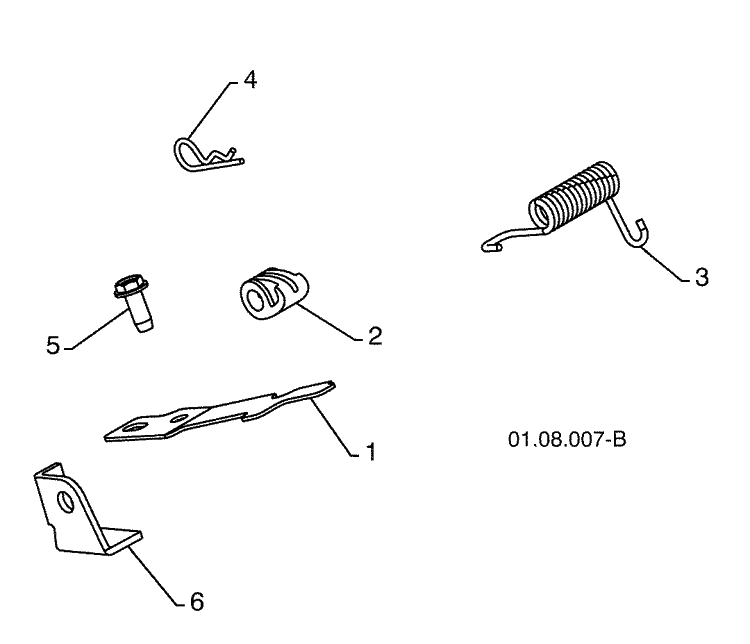 Handles 2 Diagram and Parts List for ST276EP (96191003200)(2009-09) Husqvarna Snow Blower