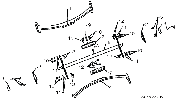 Auger Housing And Impeller Diagram and Parts List for ST111 (96183000200)(2014-07) Husqvarna Snow Blower