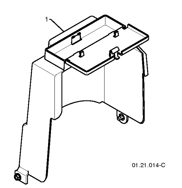 Cover Diagram and Parts List for 1830SB 2010-08 Husqvarna Snow Blower