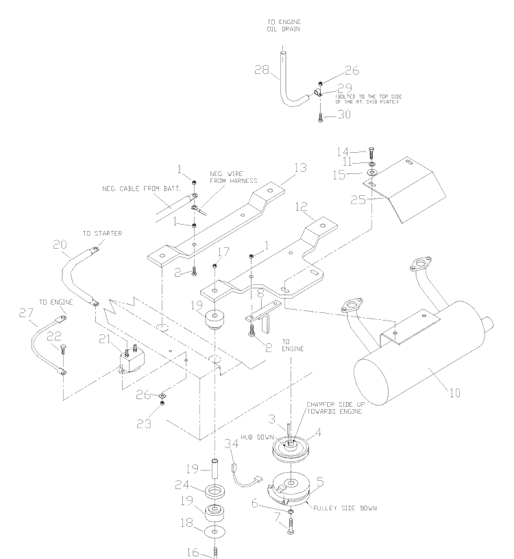 Kawasaki Engine Assembly Diagram and Parts List for ZTH6123KAA (968999203)(2006-04) Husqvarna Lawn Mower
