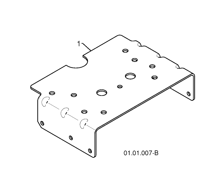 Chassis Engine Pulleys 3 Diagram and Parts List for 5524ST (96191001612)(2012-08) Husqvarna Snow Blower