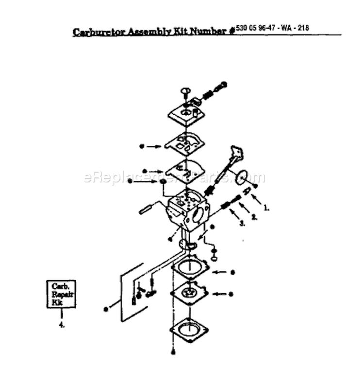 Page A Diagram and Parts List for 21LCN 21 LCN 1995-12 Husqvarna Trimmer