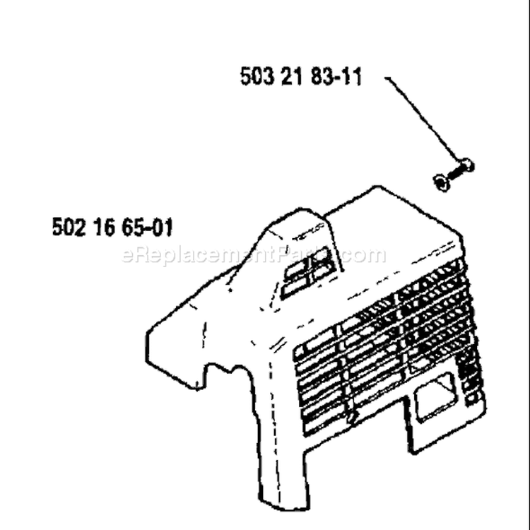 Page H Diagram and Parts List for 22RL 22 RL 1988-01 Husqvarna Trimmer