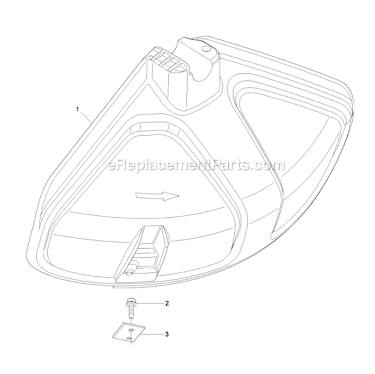 Accessories 1 Diagram and Parts List for 233RJ 2009-01 Husqvarna Brush Cutter