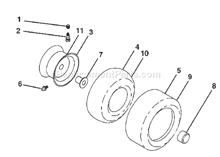 Page J Diagram and Parts List for 2346XLS 2346 XLS 96043004500 -2008-01 Husqvarna Lawn Tractor
