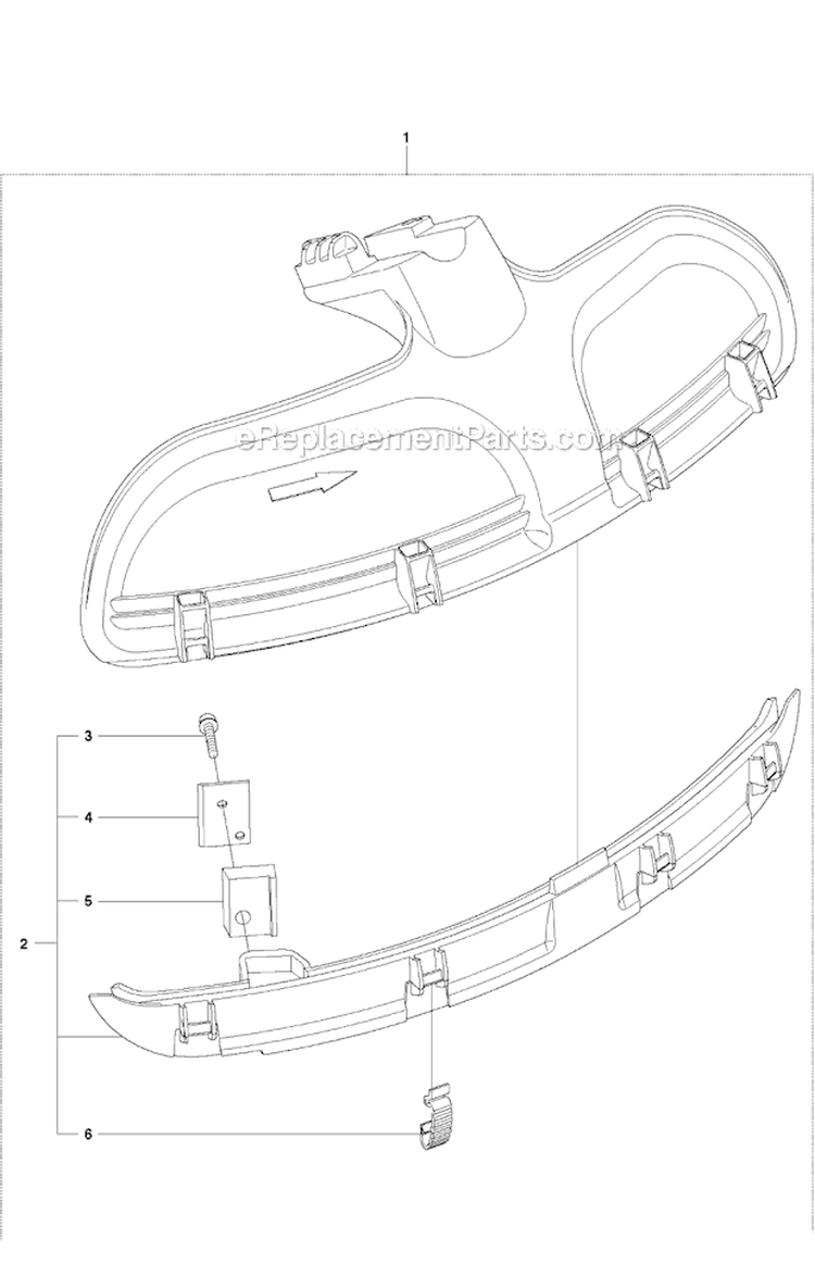 Accessories 2 Diagram and Parts List for 236R 2009-01 Husqvarna Brush Cutter