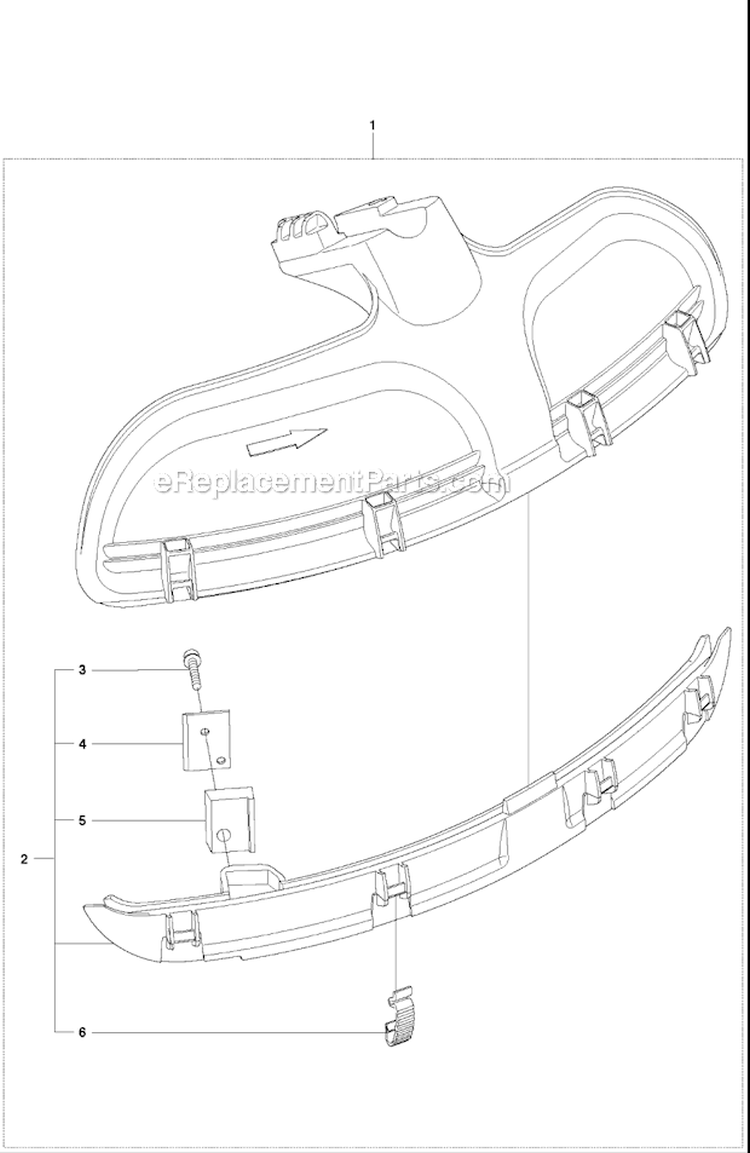 Accessories 2 Diagram and Parts List for 243RJ 2011-08 Husqvarna Brush Cutter