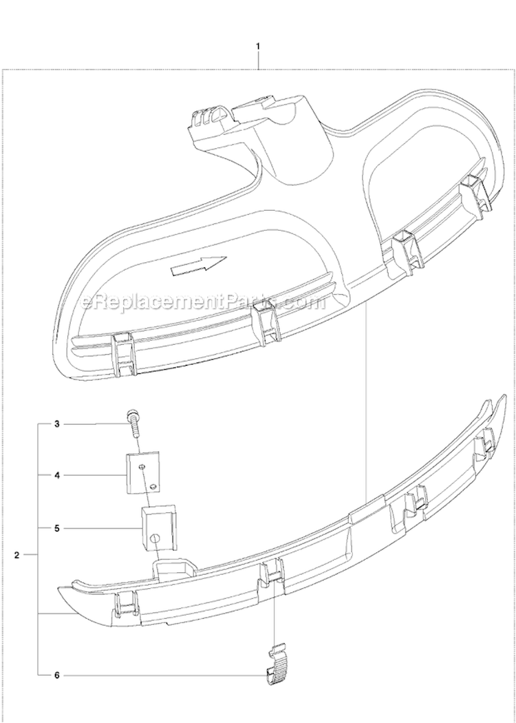 Accessories 2 Diagram and Parts List for 243R 2012-03 Husqvarna Brush Cutter