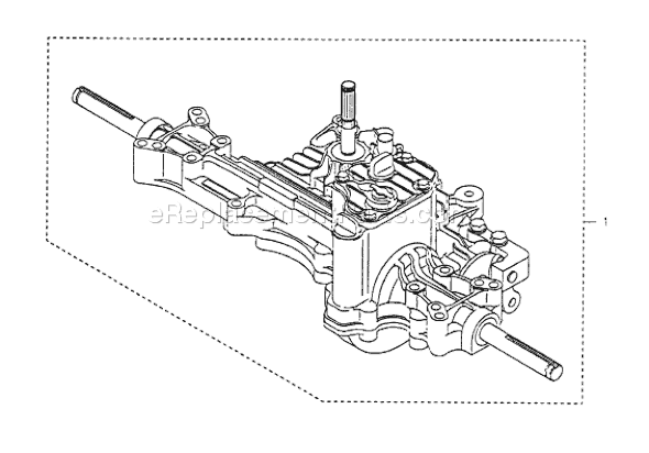 Page K Diagram and Parts List for TUFFTORQK55JTRANSAXLE  Husqvarna Lawn Tractor Accessories