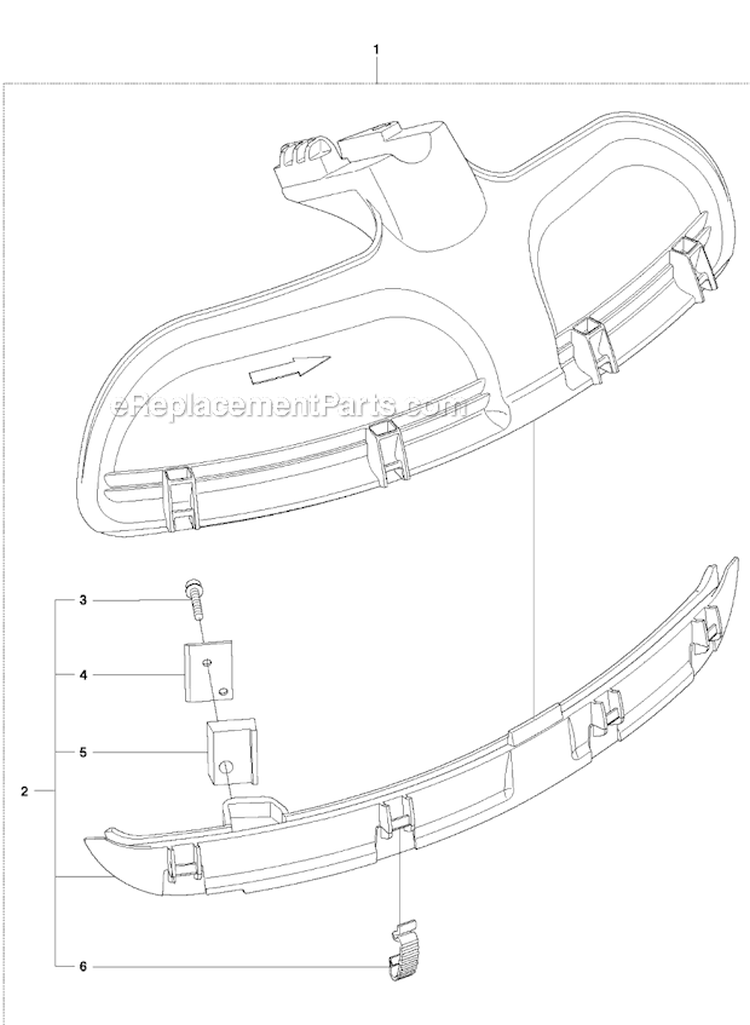 Accessories 2 Diagram and Parts List for 253RJ 2011-08 Husqvarna Brush Cutter