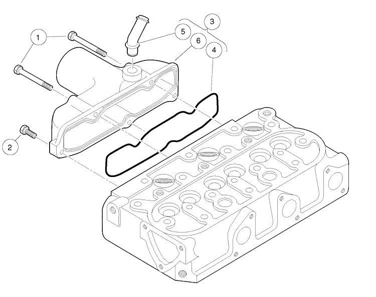 Diesel Inlet Manifold Diagram and Parts List for HUV4421GXP 2009 Husqvarna Lawn Tractor