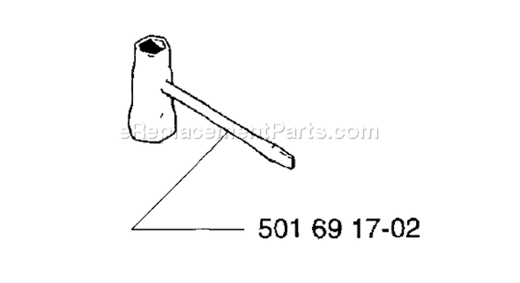 Page A Diagram and Parts List for 272S 272 S 1997-01 Husqvarna Stump Grinder