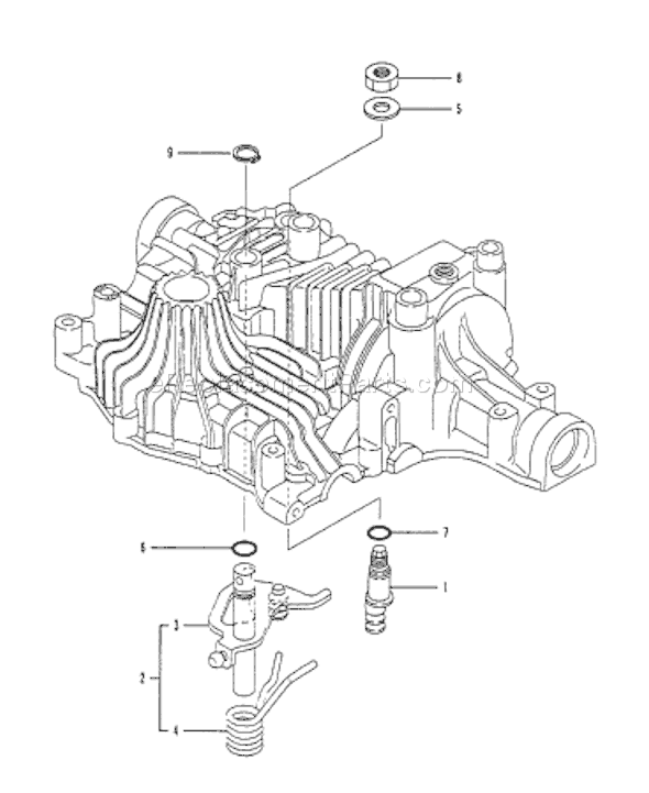 Page I Diagram and Parts List for TUFFTORQK61TRANSAXLE  Husqvarna Lawn Tractor Accessories